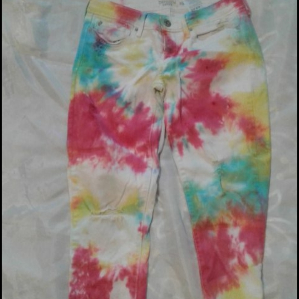 LEVI'S Denizen Boyfriend Capris, Waist 27 Size 5